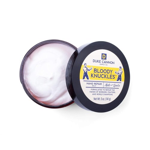Duke Cannon Bloody Knuckles Hand Repair Balm - Unscented Moisturizer for Hardworking Hands, Repair and Revitalize Dry, Cracked Skin, (5 oz. - 2 Pack)