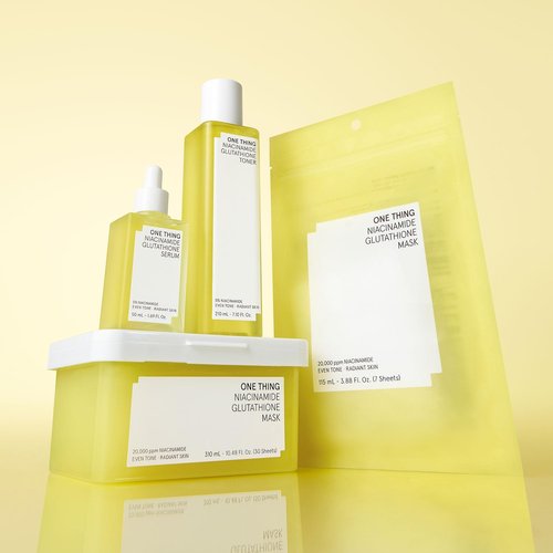 ONE THING Niacinamide Glutathione Serum (1.69 fl.oz / 50ml), Korean Skincare, Hydrating and Soothing serum for face