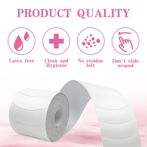 330PCS Foam Eye Pads for Eyelash Extensions,Pre Cut Medical Foam Tape Under,Eye Pads Lash Extension Lint Free Hypoallergenic Under Eye Pads Lash Supplies Beauty Tools,Easy to Tear Waterproof for Women