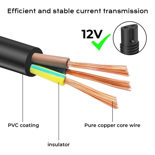12V Charger Fit for Braun Shaver Series 1 3 5 7 9, 5FT Charging Cord for Braun 310s 340s 740s 3040s 7020s 9330s 760cc 790cc 5190cc 7085cc 7865cc 9090cc 9095cc 9290cc 9385cc 9577cc Electric Trimmer