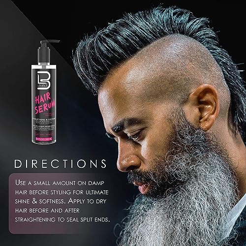 L3 Level 3 Hair Serum - Repairs your Damaged Hair - Softens and Smoothing - Level Three Hair Smoothing Serum - Reduces Frizziness