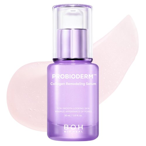 BIOHEAL BOH Probioderm™ Collagen Remodeling Serum 1.01 fl oz (30 ml) | Skin Firming Serum with Collagen & 12 Peptides for Pore Tightening & Smoothing | Hydrating & Lifting for Daily Skincare