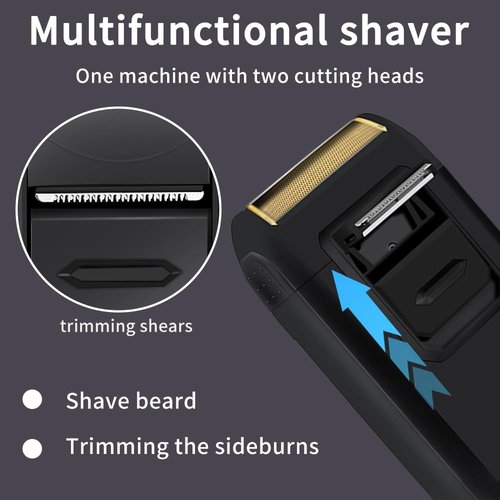 LQT Hair Clippers for Men Professional, Beard Trimmer Kits & Sets, Cordless Mens Hair Trimmer, Electric Shavers, Haircutting Machine with LED Display, Barber Clippers Kit for Men Grooming Gifts