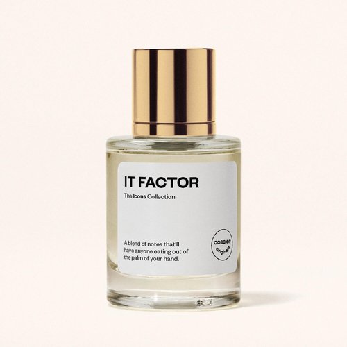 Dossier Originals - IT FACTOR - Eau de Parfum - 50 ML - For Women Men Unisex - Long-lasting Perfume Crafted in France - Vegan - Pure Infused - Perfume Spray