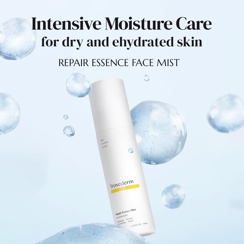 TROXEDERM Repair Essence Toner Mist – Korean Hydrating & Cooling Face Mist with Niacinamide, Troxerutin & Centella Asiatica, Lightweight Facial Spray for Daily Skincare & Barrier Care, 3.38 Fl.oz