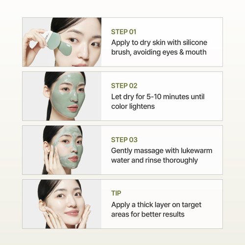 SU:M Micro-Active Super Matcha Pore Mask Pack (3.38fl oz) - Pore refining, oil control, exfoliating mask. with Matcha Blended Complex, Zinc PCA, and Fermented Vitamin B3 for smoother, clearer skin