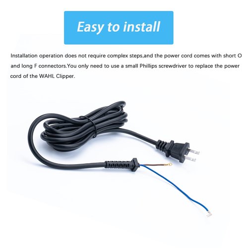 00647-500 Hair Clipper Cord for WAHL Clipper,Compatible with Star Sr,Senior,SuperTaper,Designer,Balding,Magic Clip