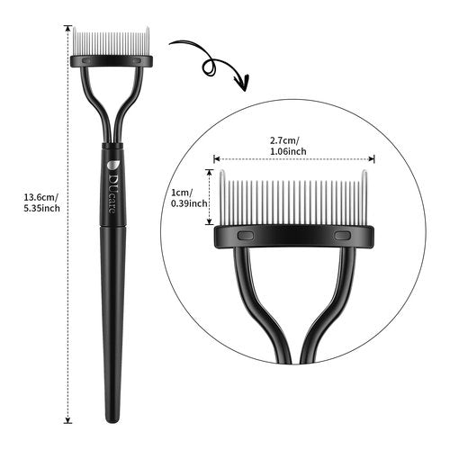 DUcare Makeup Brushes 15Pcs +Eyelash Comb