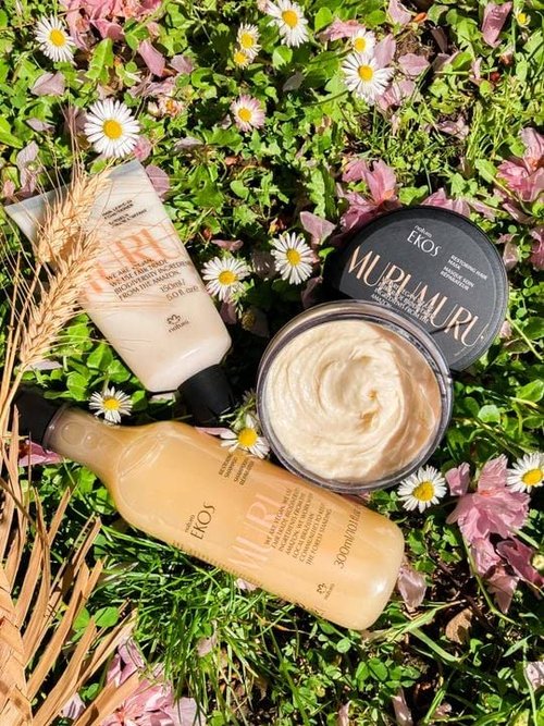 natura Ekos Murumuru Reconstruction Hair Mask - Reduce Breakage & Rebuild Hair Fiber - Intensely Repairs & Protects From Damage -Deep Hydration - Vegan & Cruelty-Free Hair Care - 200g