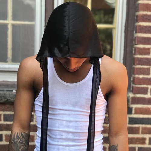 12PCS Silky Durags for Men Women Waves, Satin Do Rags Pack Headwraps Skull Caps with Long Tail and Wide Straps(Black)