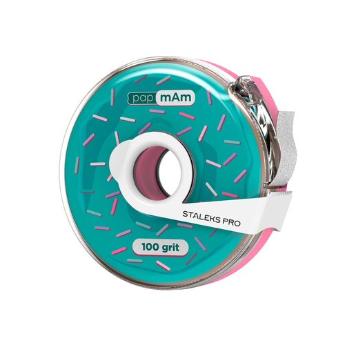 STALEKS PRO White Disposable Abrasive Tape papmAm Expert in a Plastic case 100 grit