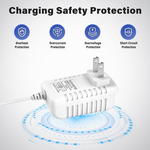 Cisain Replacement Charger Cord Compatible with Magic Wand HV-270, Power Cord Charging Cable for Magic Wand HV-270 Massager (White)