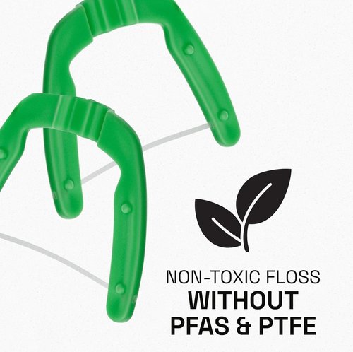 REACH Ultraclean Access Disposable Snap-On Flosser Refill Heads for Proper Oral Care, Mint Flavored, 28 Count (Pack of 5)