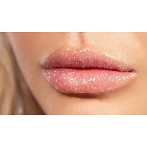Sara Happ The Lip Scrub: Pink Grapefruit Sugar Scrub for Dry Lips - Gently Exfoliate, Polish, and Revitalize Lips with Vitamin E and Jojoba & Grape Oils, Vegan, 0.5 oz.