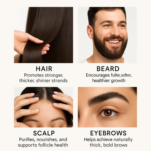 4Oz Plant Based Hair Oil. Neutral Natural Vegan Hair Oil, Tik Tok, Castor oil, Rosemary, Coffee, Cloves, Botanic Oil, Thicker Hair, Hair Growth