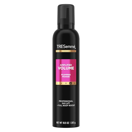TRESemm? Plumping Mousse Amplified Volume for 24H Lift and Body with Pro Lock Technology 10.5 Fl Oz