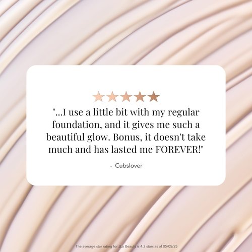 JLO BEAUTY Complexion Booster Highlighter & Bronzer for Face & Body, Lightweight Skin Care Makeup Primer with Vitamin E, Shimmer Skin Tint for Dewy Glow, That Star Filter, Pink Champagne, 1 Fl Oz