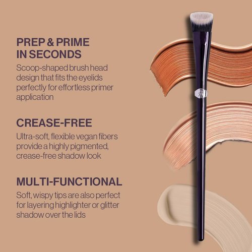 Anisa Beauty Eye Primer Brush – Soft, Synthetic Fibers for Even Application of Eye Primer and Base Products – Ideal for Seamless Eyeshadow Prep