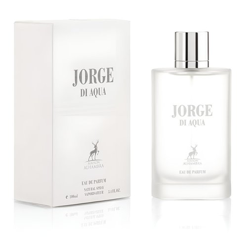 Maison Alhambra Jorge Di Aqua Eau de Parfum Spray for Men, 3.4 Ounce
