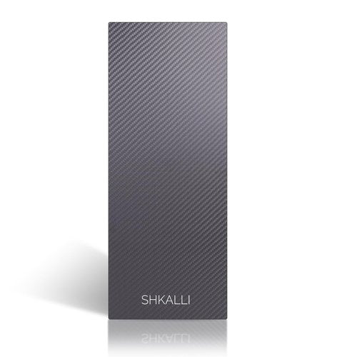 Professional Carbon Fibre Foil/Balayage Board,Highlighting Board, Hair Colouring Tool (Matte Black, Matte Black K)
