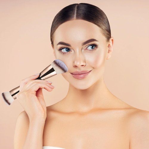 PHOERA Foundation,3 PCS Contour Stick Makeup Kit, Shades with Highlighter Stick, Blush Stick and Bronzer Contour Stick for Sculpt the Cheeks (104+105+Light-Medium Contour/Buff Beige+Sand+#02,#10,#12)