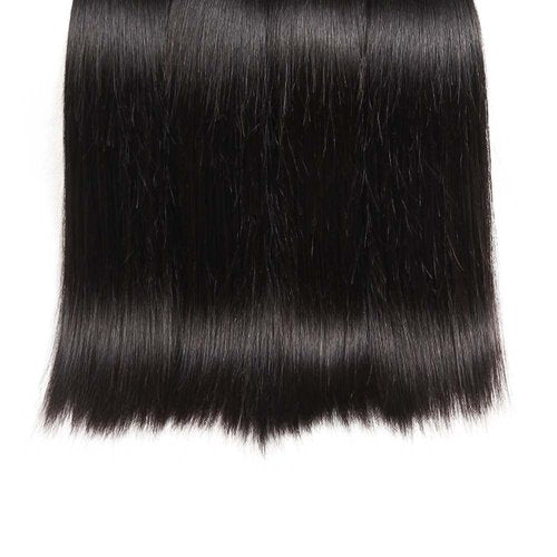 18 20 22 inch Straight Human Hair Bundles Brazilian Straight Bundles Real Unprocessed Virgin Hair Natural Color Human Hair Straight Bundles