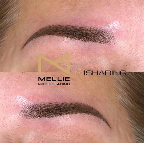 Mellie Microblading Pigment – Medium Brown 10 ml/.35fl.oz | Medical Grade | No Mixing | Long Lasting for Professionals Permanent Make Up Supplies