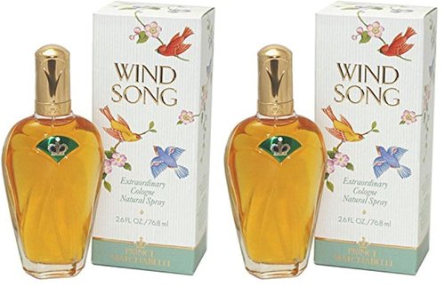 Prince Matchabelli Wind Song For Women. Cologne Spray Natural 2.6 Ounces (Pack of 2)