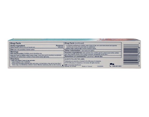 Aquafresh Cavity Protection Tube Cool Mint, 5.6 Ounce (Pack of 6)