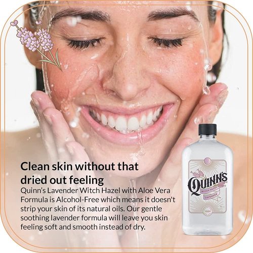 Quinn’s Alcohol Free Witch Hazel Pink Grapefruit & Orange Rind 16 oz. & Quinn’s Alcohol Free Witch Hazel Lavender16 oz.