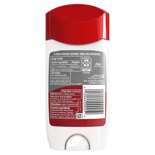 Old Spice High Endurance Anti-Perspirant & Deodorant, Pure Sport 3 oz (Pack of 5)