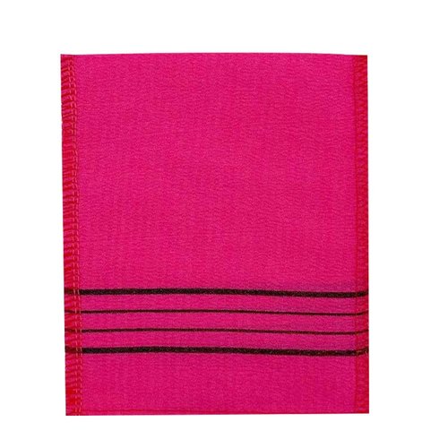 Songwol towel Genuine Korean Exfoliating Scrub Bath Mitten 20pcs -14 cm x 15 cm (5 inch x 6.3 inch) Red