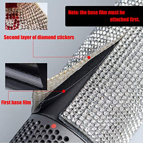 Bright Diamond Sticker Decals for Dyson Supersonic Hair Dryer HD01 HD03(Phantom Diamond)