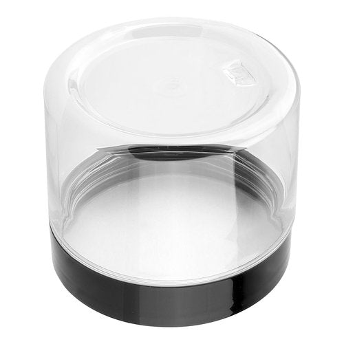 LEXININ 40PCS 5oz Plastic Jars with Lids, 150ml Clear Storage Jar, 71 x 59mm Wide Mouth Refillable Storage Containers for Food, Coffee Bean, Snack