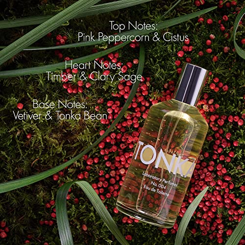 Laboratory Perfumes Tonka Eau de Toilette | A Bold, Woody & Complex Fragrance | Mandarin, Pink Peppercorn, Tonka Bean & Warm Woods | Long-Lasting & Timeless (100ml)