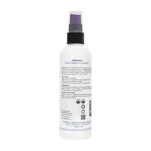 FRAGFRE Detangler 8 oz (2-Pack Gift Set) - Fragrance Free Hypoallergenic Parabens Free - Hair Detangler Leave-in Conditioner for Sensitive Skin - Styling Heat Protectant - Vegan Cruelty/Gluten Free