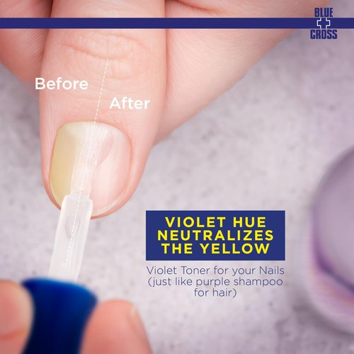 Blue Cross Ultimate Nail Care Bundle - 2oz Cuticle Remover + Softener Cream, 0.5oz Yello Out Yellow Neutralizing Basecoat + 0.5oz Nourishing Cuticle + Nail Oil, 3 Pack Bundle