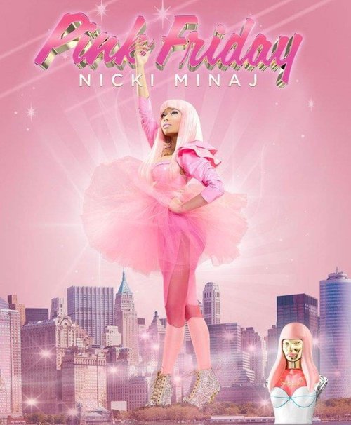 Nicki Minaj Pink Friday Eau de Parfum Spray for Women, 1.7 Ounce
