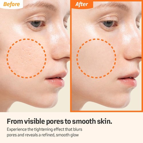 SAEKDONG SEOUL Pumpkintinol Pore Balancing Serum | Ceramide Flake Pumpkin Formula | Pore Tightening & Hydration | Lightweight Glow for Clear, Radiant Skin (30ml / 1.01 fl.oz)