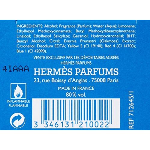 Hermes Un Jardin En Mediterranee Eau De Toilette Spray for Women, 1.6 Ounce