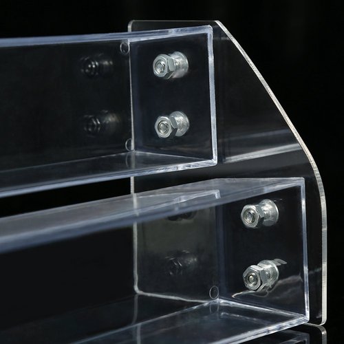 Nail polish display, Clear Nail Polish Organizer, Acrylic Nail Polish Holder, Nail Polish Acrylic Clear Makeup Display Stand Rack Organizer Holder(01)