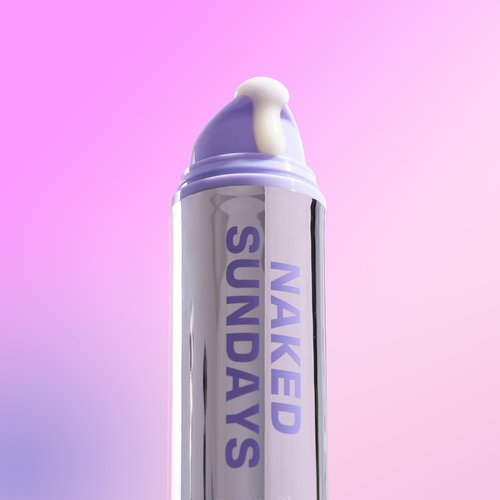 Naked Sundays CabanaClear SPF 50 Water Gel Serum - Invisible Daily Lightweight & Hydrating Sunscreen with Hyaluronic Acid, Broad Spectrum, Oil-Free, Silicone Free, Fragrance-Free for All Skin Types