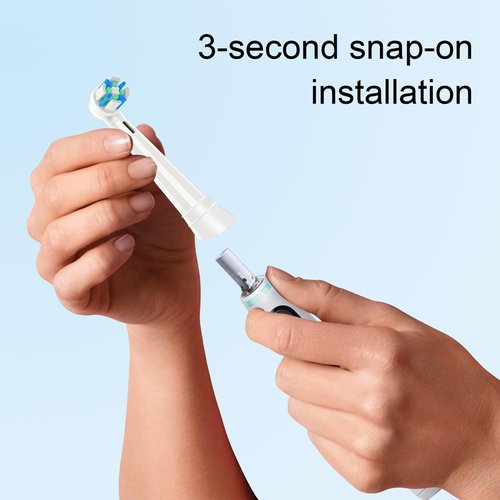 Glocusafety IO Replacement Heads Compatible with Oral B iO,Electric Toothbrush Replacement Brush Heads for iO Series,Pack of 10