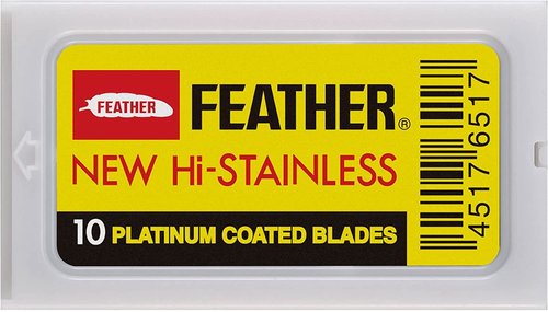 Feather Double Edge Safety Razor Blades 30 Count