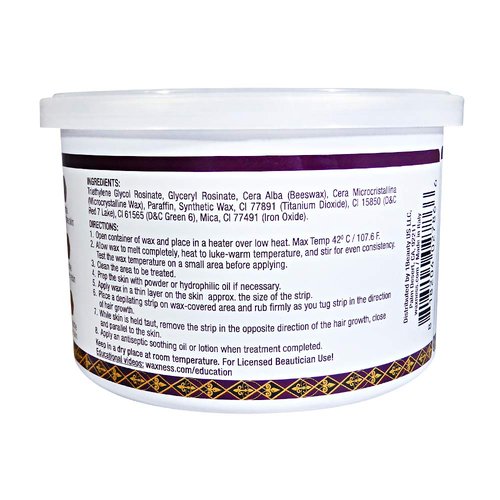 Waxness Wax Necessities Polymer Blend Luxury Italian Velvet Soft Wax Tin 14 Ounces (Pack of 2)