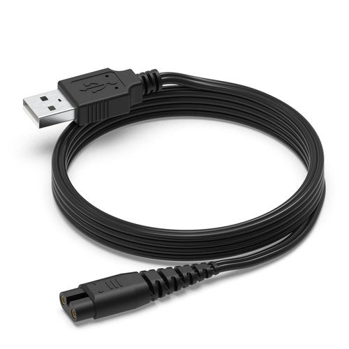 hafiuege USB Charger Cord Compatible with Hatteker Electric Shaver RSCX-7568 RSCX-9598 Hatteker Cordless Hair Trimmer RFC-692 RFC-696 RFC-690 RFC-588 RFC-598 RFC-696B Replacement Power Cord Adapter