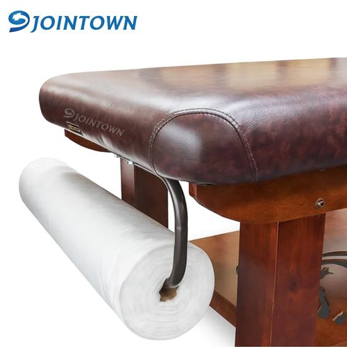 Disposable Massage Table Sheets -71" x 31.5" x 50 Sheets/Roll, 30 g/㎡-2 Roll Non woven Bed Sheets with Face Hole -Soft and Durable Table Cove Ideal for Spa, Massage Table, Tattoo, Waxing Table