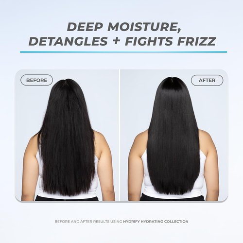 XMONDO Hair Hydrify Hydrating Leave-in Conditioning Mist | MoistureBind Technology Restores Hydration & Eliminates Frizz, Plant Based Extracts Revitalize Damaged Hair, Vegan Formula, 6.7 Fl Oz 1-Pack