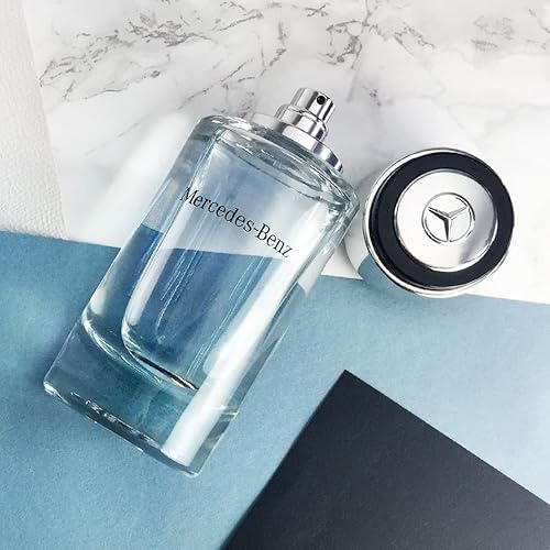 Mercedes Benz For Men - Elegant Fragrance With Woody, Sensual Musky Notes - Mesmerize The Senses With Original Luxury Men¡¯s Eau De Toilette Spray - Endless Day Through Night Scent Payoff - 4 OZ