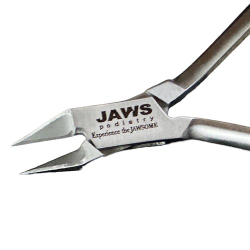 Small Surgical-Grade Toe Nail Clippers - Jaws Podiatry Stainless Steel Double Action Toenail Clippers for Thick Toenails - Ingrown Cuticle Nippers - Manicure Tools - Pedicure Tools